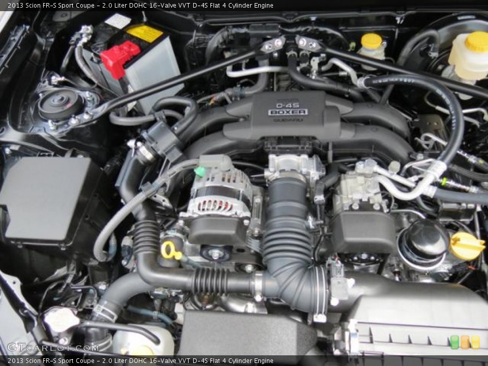 2.0 Liter DOHC 16-Valve VVT D-4S Flat 4 Cylinder Engine for the 2013 Scion FR-S #80925662