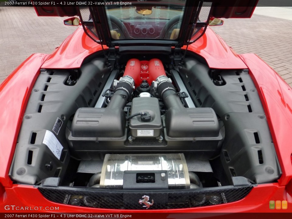 4.3 Liter DOHC 32-Valve VVT V8 Engine for the 2007 Ferrari F430 #80938548