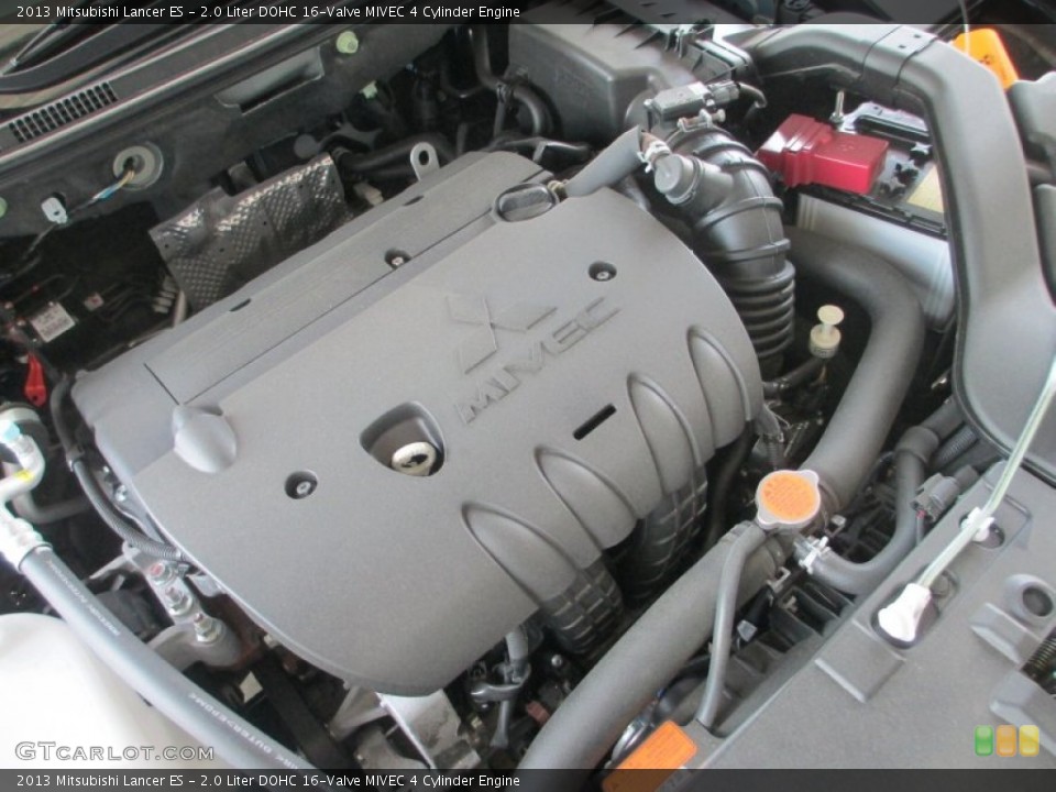 2.0 Liter DOHC 16-Valve MIVEC 4 Cylinder Engine for the 2013 Mitsubishi Lancer #80942724