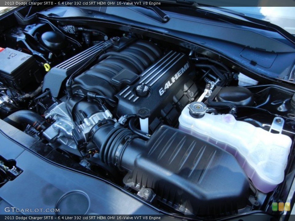 6.4 Liter 392 cid SRT HEMI OHV 16-Valve VVT V8 Engine for the 2013 Dodge Charger #80942973