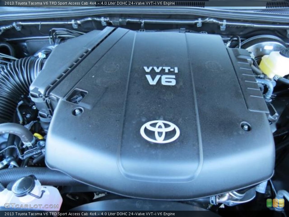4.0 Liter DOHC 24-Valve VVT-i V6 Engine for the 2013 Toyota Tacoma #80951350