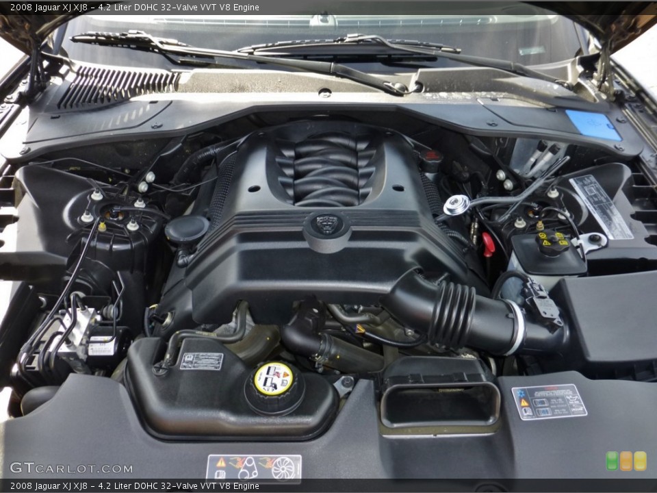 4.2 Liter DOHC 32-Valve VVT V8 Engine for the 2008 Jaguar XJ #80954980