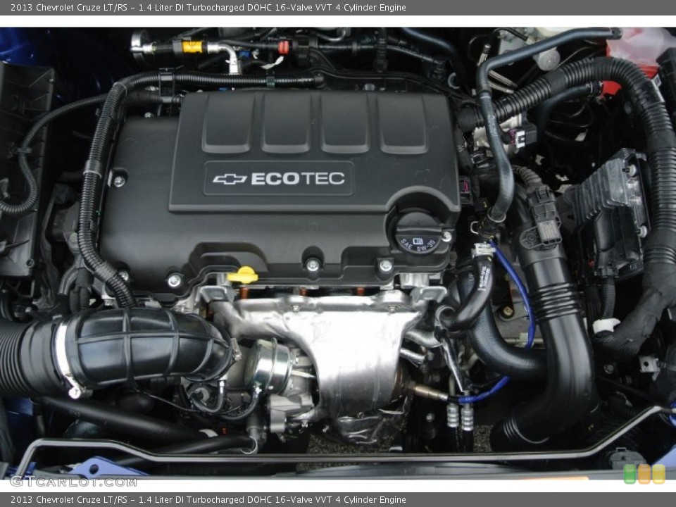 1.4 Liter DI Turbocharged DOHC 16-Valve VVT 4 Cylinder Engine for the 2013 Chevrolet Cruze #80957050