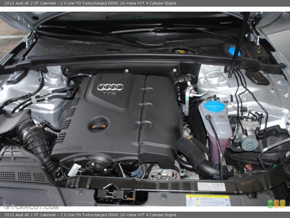 2.0 Liter FSI Turbocharged DOHC 16-Valve VVT 4 Cylinder Engine for the 2013 Audi A5 #80959742