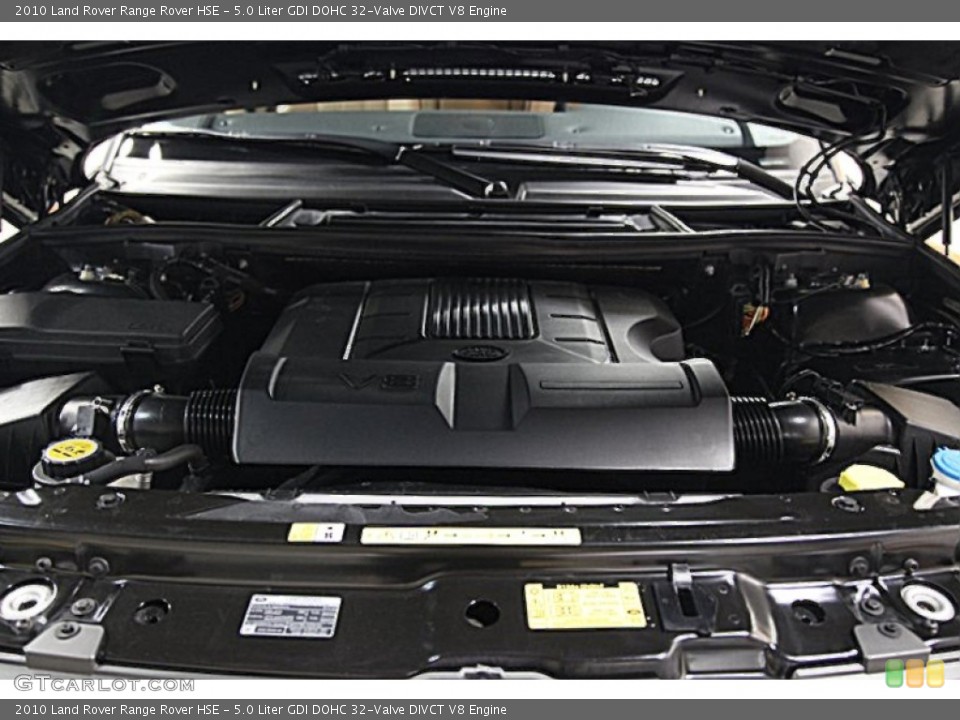 5.0 Liter GDI DOHC 32-Valve DIVCT V8 Engine for the 2010 Land Rover Range Rover #80981560