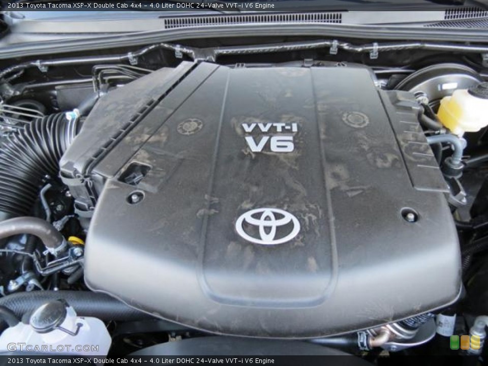 4.0 Liter DOHC 24-Valve VVT-i V6 Engine for the 2013 Toyota Tacoma #80981792