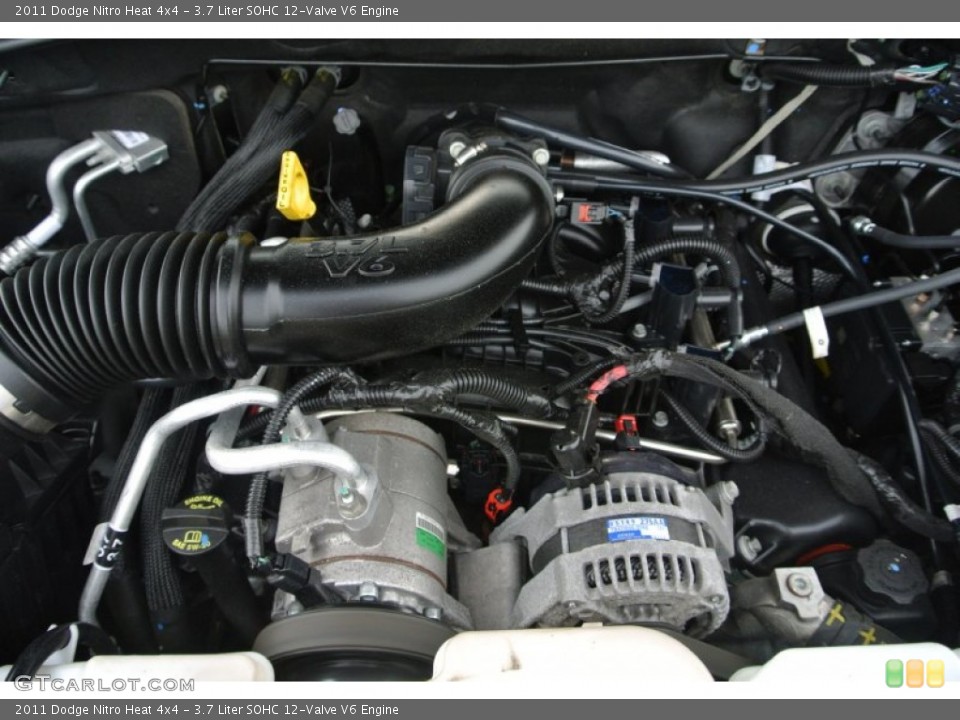 3.7 Liter SOHC 12-Valve V6 Engine for the 2011 Dodge Nitro #80983598