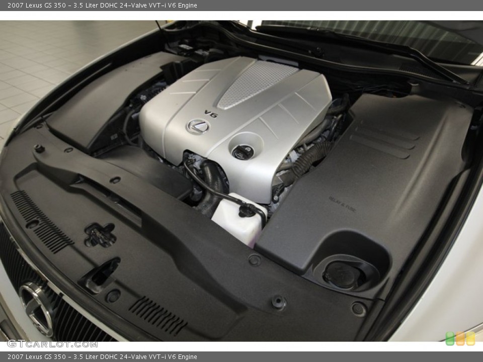 3.5 Liter DOHC 24-Valve VVT-i V6 Engine for the 2007 Lexus GS #80994143