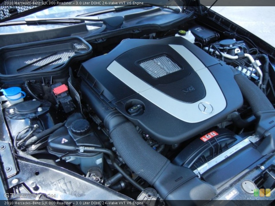 3.0 Liter DOHC 24-Valve VVT V6 Engine for the 2010 Mercedes-Benz SLK #80994530