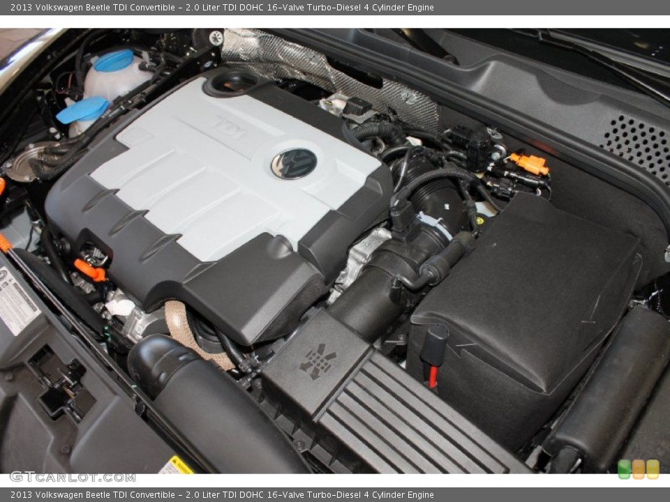 2.0 Liter TDI DOHC 16-Valve Turbo-Diesel 4 Cylinder Engine for the 2013 Volkswagen Beetle #80995700