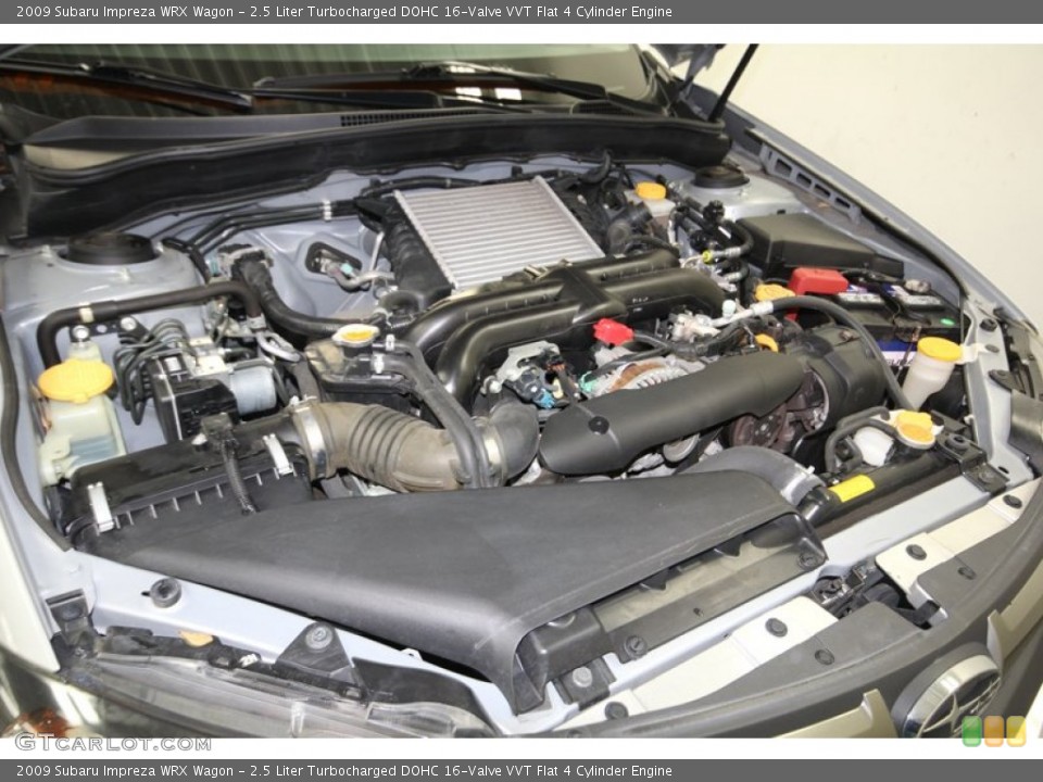 2.5 Liter Turbocharged DOHC 16-Valve VVT Flat 4 Cylinder Engine for the 2009 Subaru Impreza #80995733