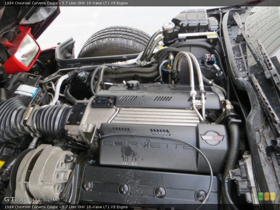 5.7 Liter OHV 16-Valve LT1 V8 Engine for the 1994 Chevrolet Corvette #80995964