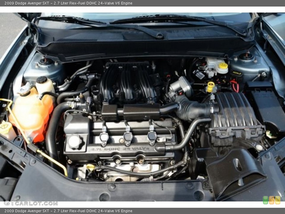 2.7 Liter Flex-Fuel DOHC 24-Valve V6 Engine for the 2009 Dodge Avenger #81007049