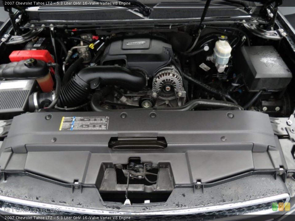 5.3 Liter OHV 16-Valve Vortec V8 Engine for the 2007 Chevrolet Tahoe #81016587