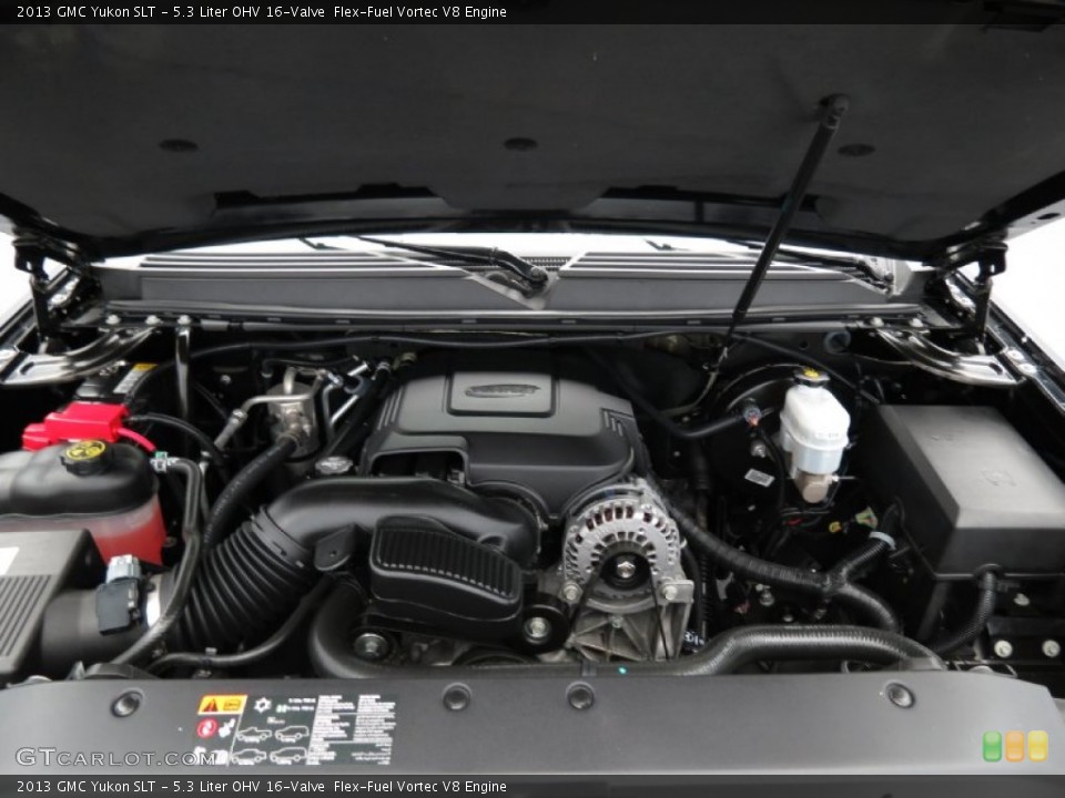 5.3 Liter OHV 16-Valve  Flex-Fuel Vortec V8 Engine for the 2013 GMC Yukon #81020628