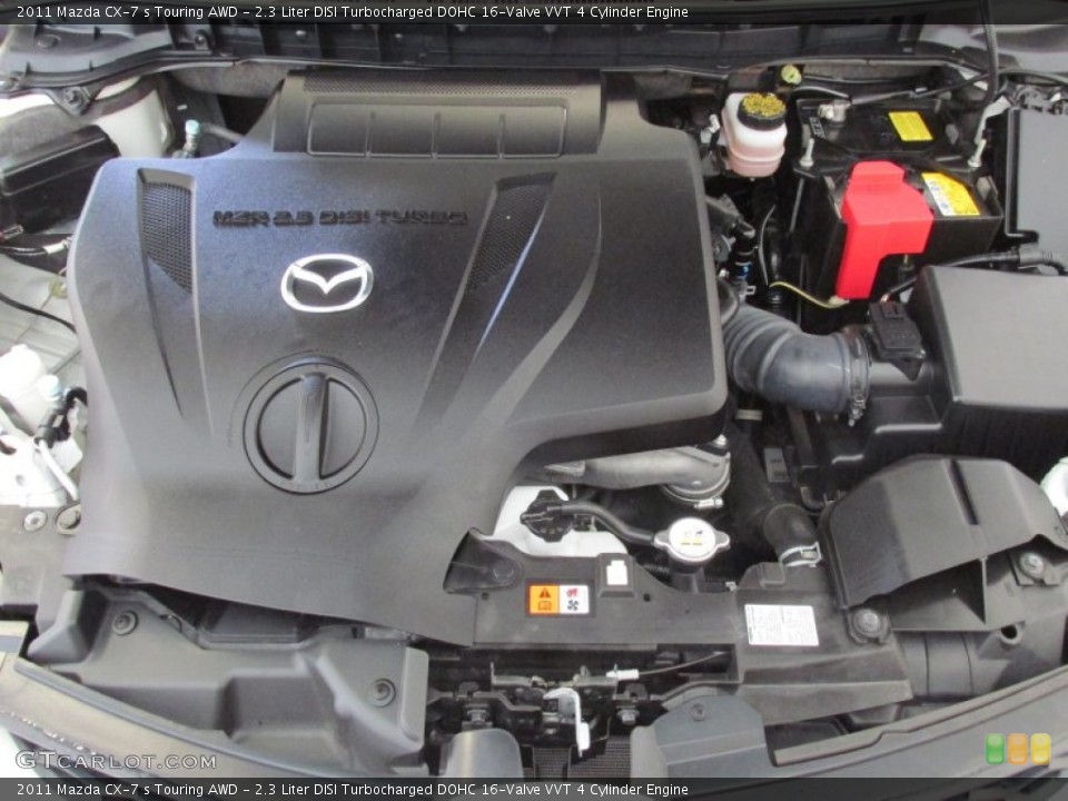 2.3 Liter DISI Turbocharged DOHC 16-Valve VVT 4 Cylinder Engine for the 2011 Mazda CX-7 #81021252