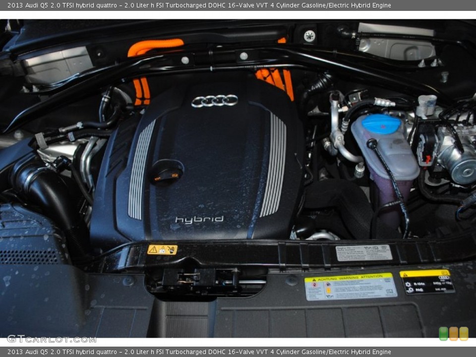 2.0 Liter h FSI Turbocharged DOHC 16-Valve VVT 4 Cylinder Gasoline/Electric Hybrid Engine for the 2013 Audi Q5 #81022098