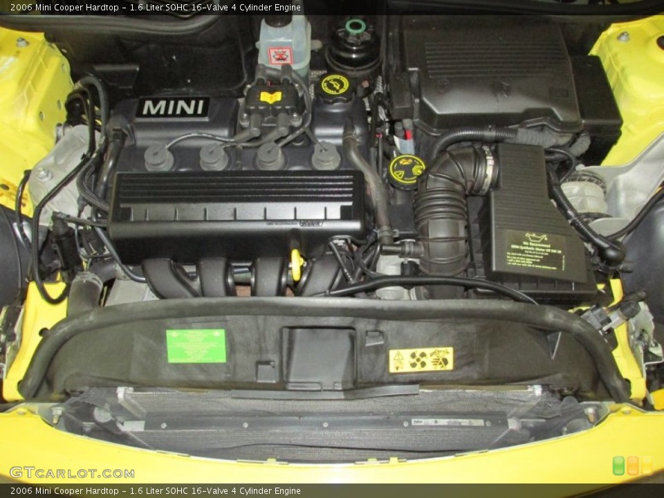 1.6 Liter SOHC 16-Valve 4 Cylinder Engine for the 2006 Mini Cooper #81022260