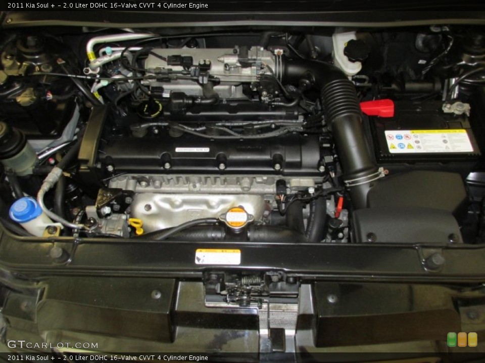 2.0 Liter DOHC 16-Valve CVVT 4 Cylinder Engine for the 2011 Kia Soul #81022811