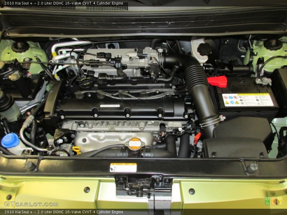 2.0 Liter DOHC 16-Valve CVVT 4 Cylinder Engine for the 2010 Kia Soul #81023322