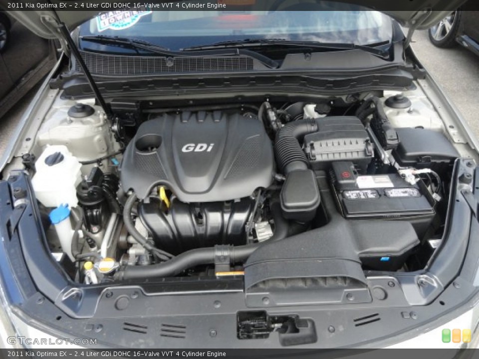 2.4 Liter GDi DOHC 16-Valve VVT 4 Cylinder Engine for the 2011 Kia Optima #81031372