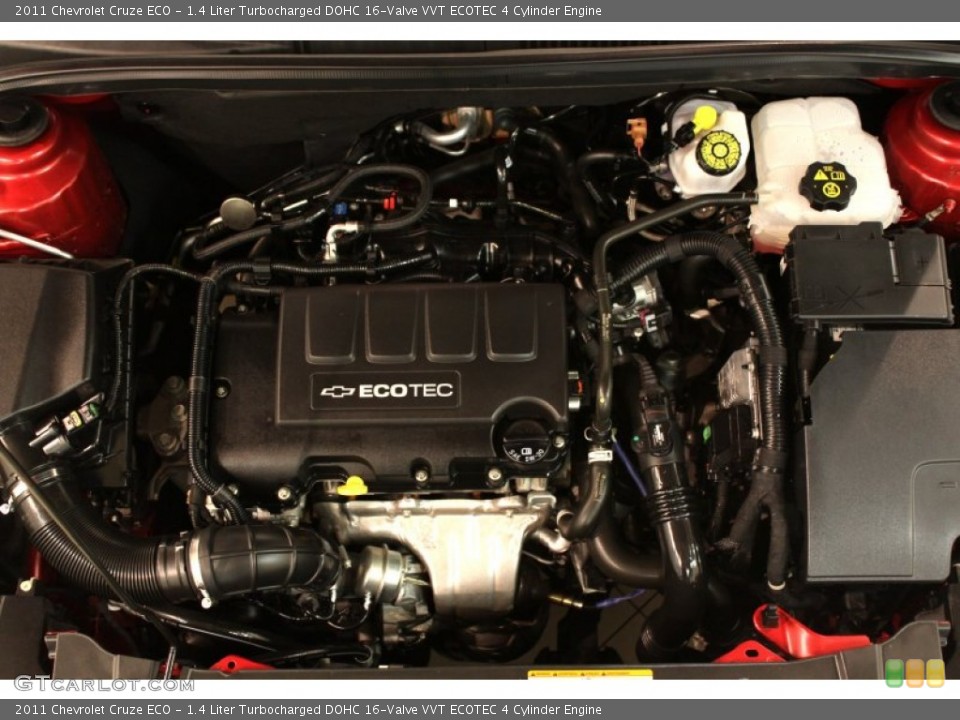 1.4 Liter Turbocharged DOHC 16-Valve VVT ECOTEC 4 Cylinder Engine for the 2011 Chevrolet Cruze #81032397