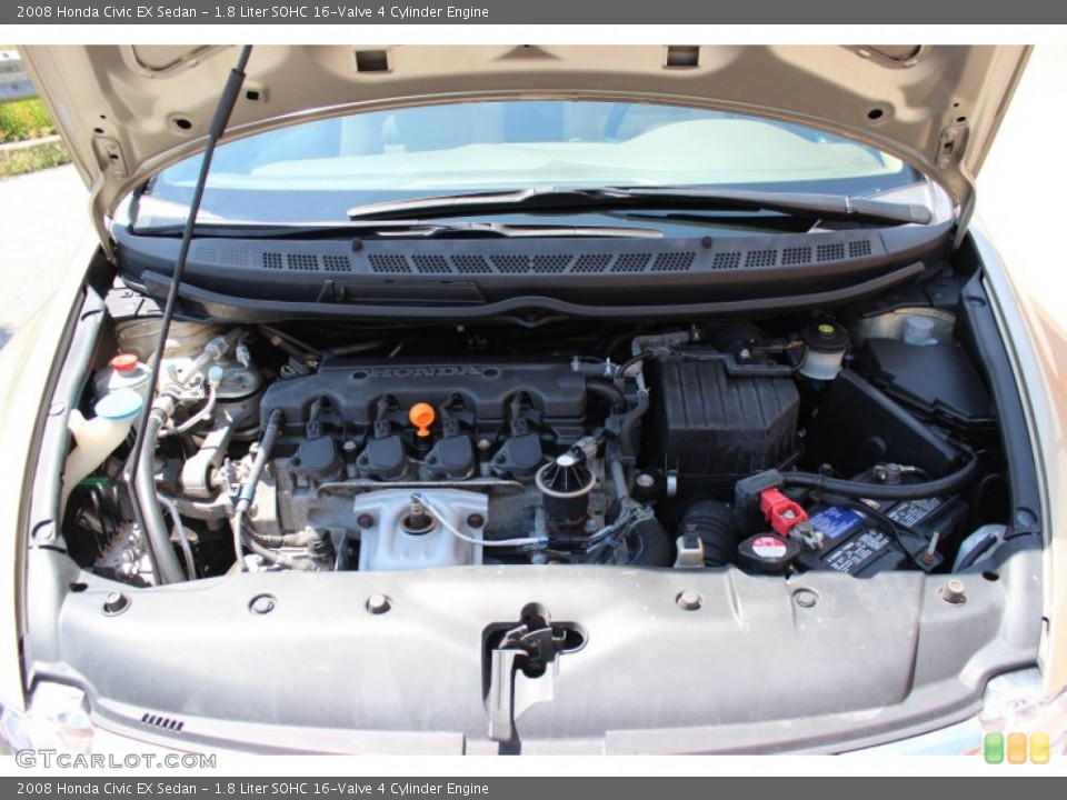 1.8 Liter SOHC 16-Valve 4 Cylinder Engine for the 2008 Honda Civic #81053467