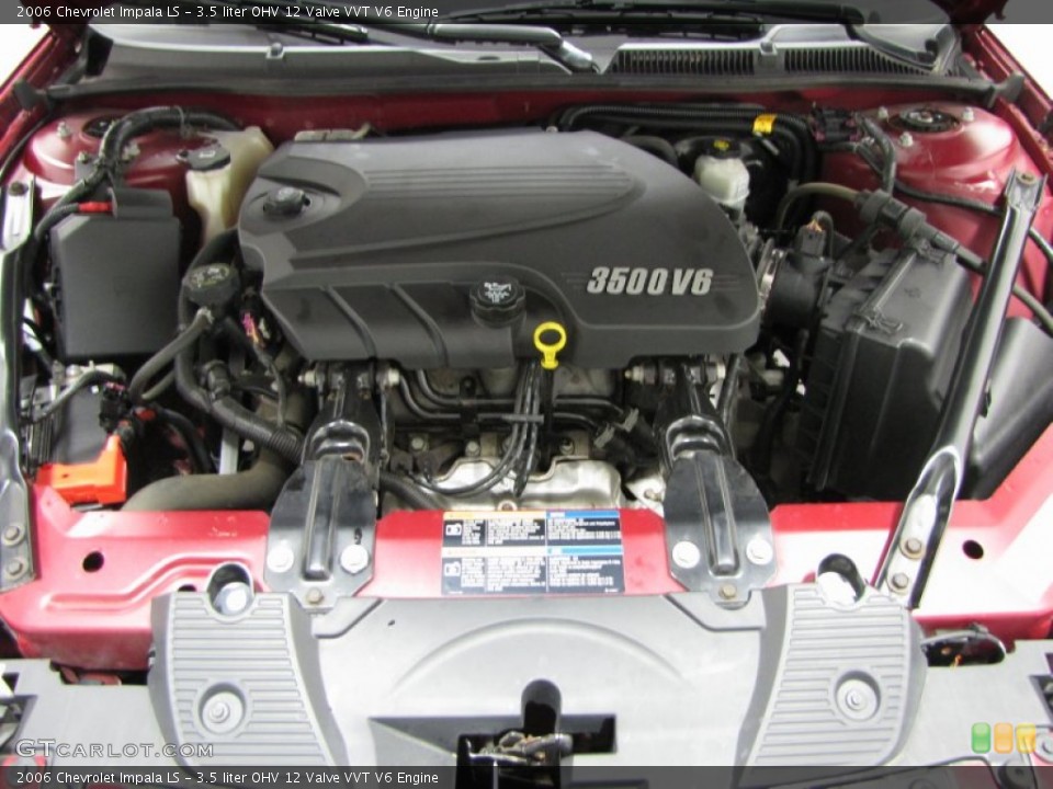 3.5 liter OHV 12 Valve VVT V6 Engine for the 2006 Chevrolet Impala #81061533