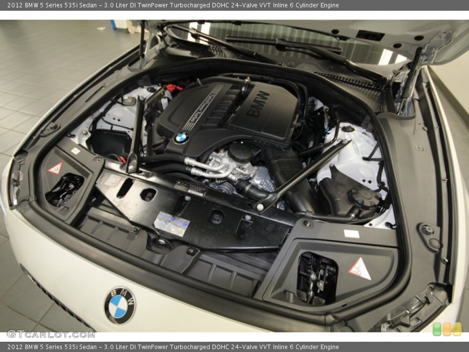3.0 Liter DI TwinPower Turbocharged DOHC 24-Valve VVT Inline 6 Cylinder Engine for the 2012 BMW 5 Series #81073719