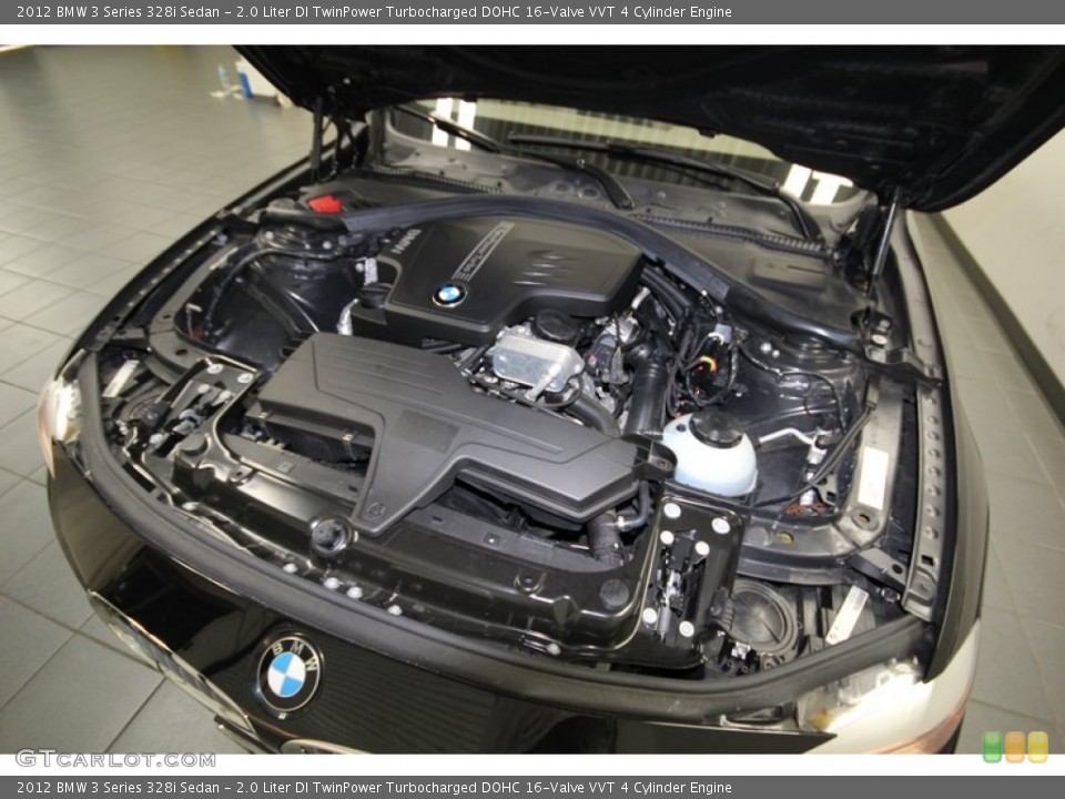2.0 Liter DI TwinPower Turbocharged DOHC 16-Valve VVT 4 Cylinder Engine for the 2012 BMW 3 Series #81074940