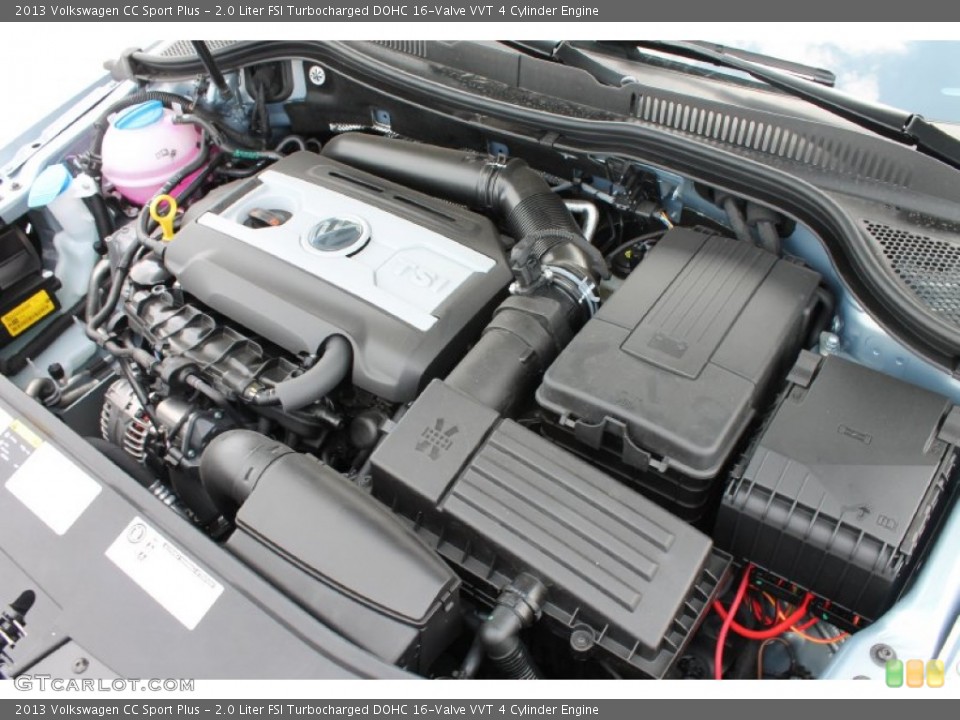 2.0 Liter FSI Turbocharged DOHC 16-Valve VVT 4 Cylinder Engine for the 2013 Volkswagen CC #81086448