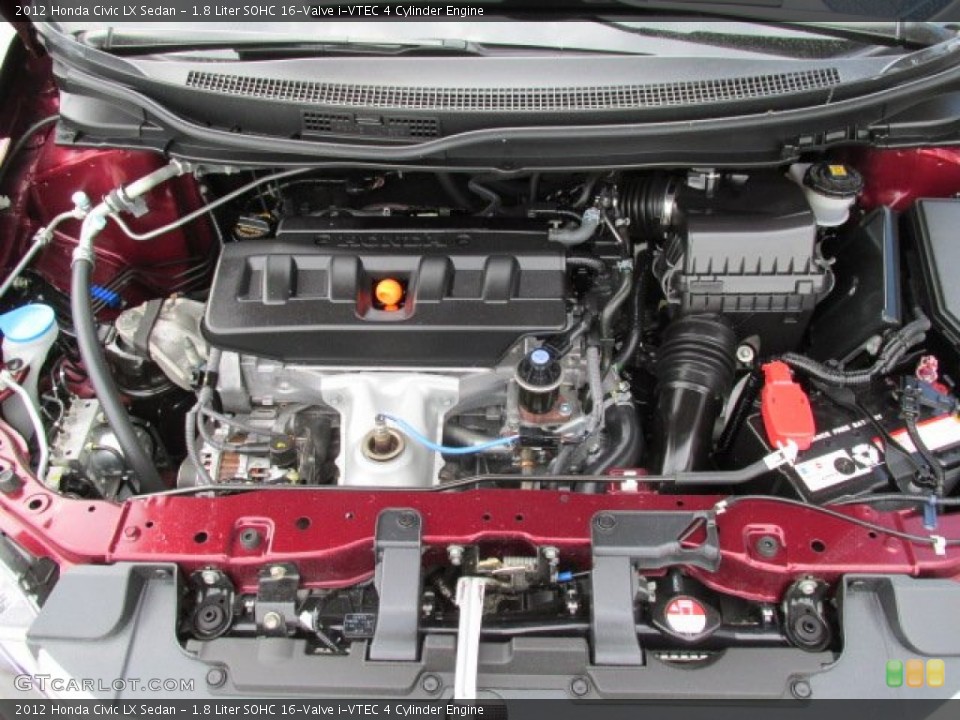 1.8 Liter SOHC 16-Valve i-VTEC 4 Cylinder Engine for the 2012 Honda Civic #81095444