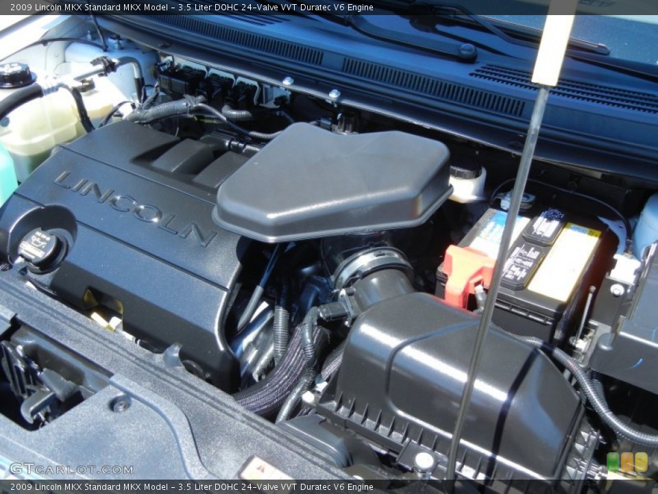 3.5 Liter DOHC 24-Valve VVT Duratec V6 Engine for the 2009 Lincoln MKX #81101672