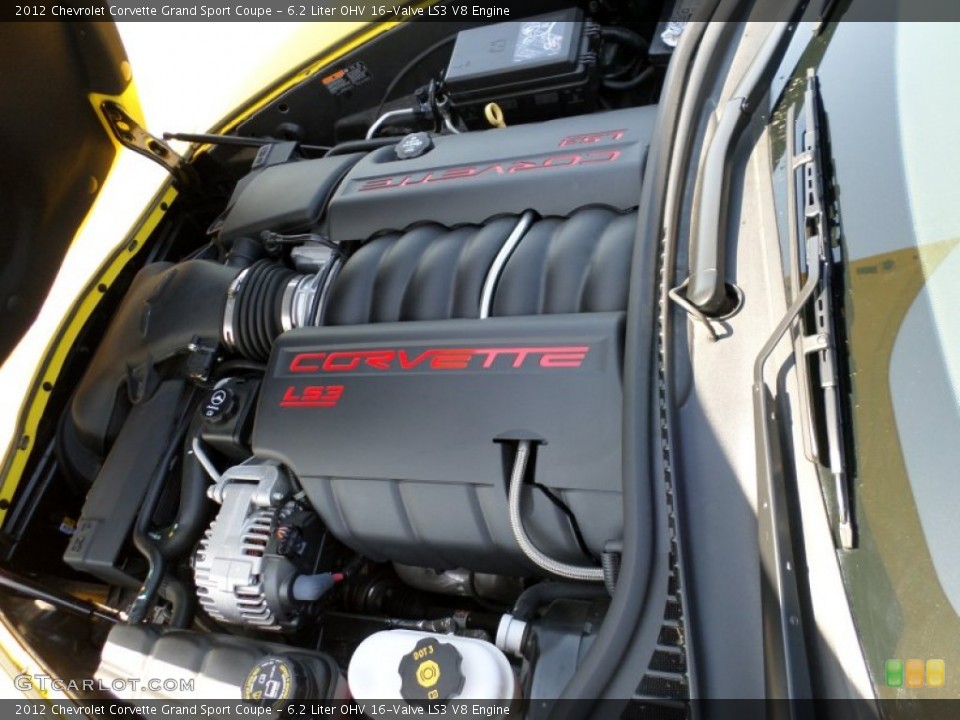 6.2 Liter OHV 16-Valve LS3 V8 Engine for the 2012 Chevrolet Corvette #81114965