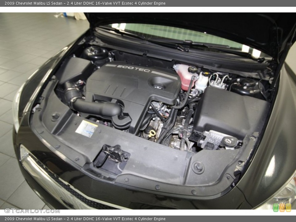 2.4 Liter DOHC 16-Valve VVT Ecotec 4 Cylinder Engine for the 2009 Chevrolet Malibu #81119549