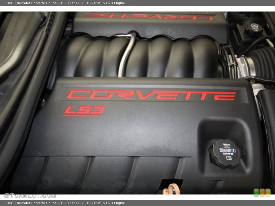 6.2 Liter OHV 16-Valve LS3 V8 Engine for the 2008 Chevrolet Corvette #81120264