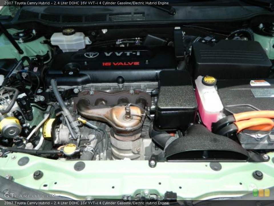2.4 Liter DOHC 16V VVT-i 4 Cylinder Gasoline/Electric Hybrid Engine for the 2007 Toyota Camry #81130049