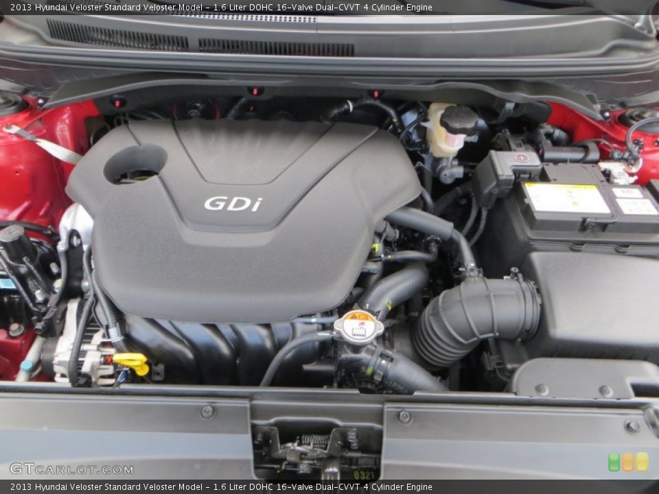 1.6 Liter DOHC 16-Valve Dual-CVVT 4 Cylinder Engine for the 2013 Hyundai Veloster #81132114