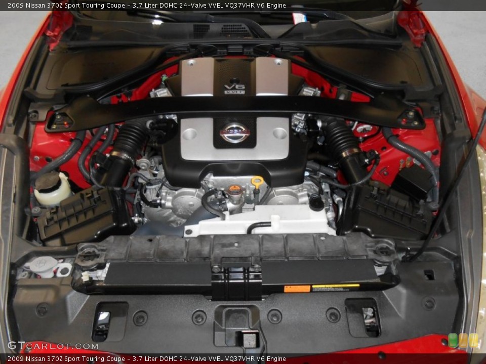 3.7 Liter DOHC 24-Valve VVEL VQ37VHR V6 Engine for the 2009 Nissan 370Z #81132435
