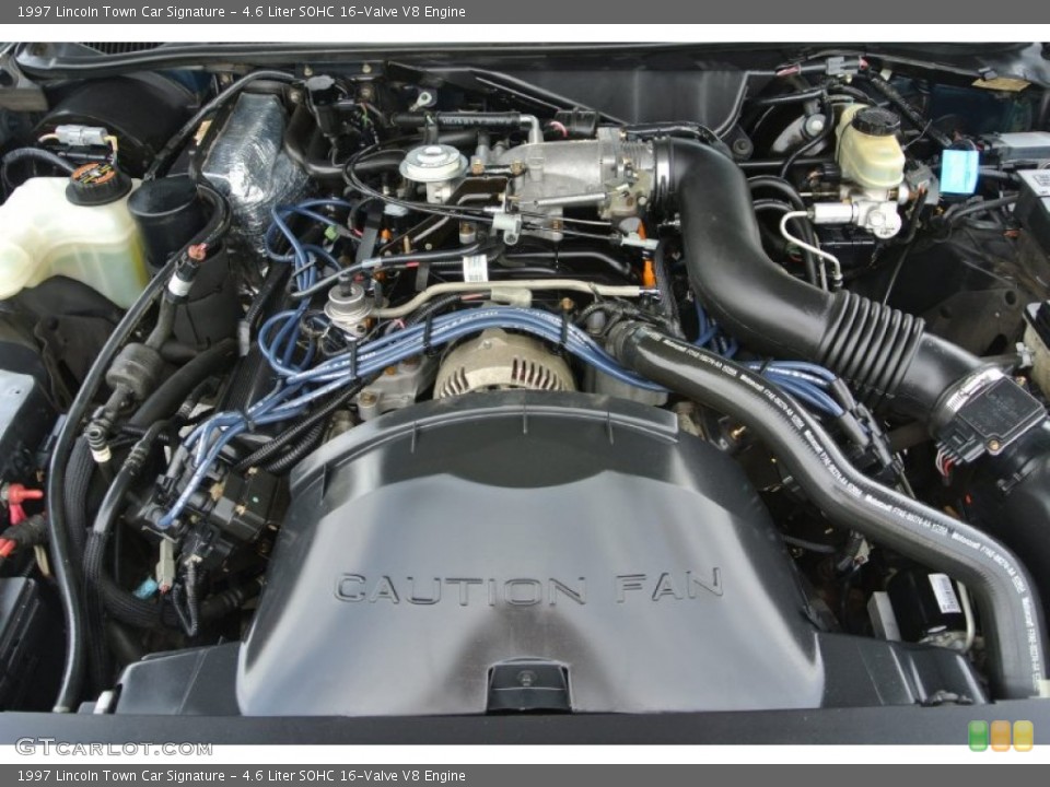 4.6 Liter SOHC 16-Valve V8 Engine for the 1997 Lincoln Town Car #81134580