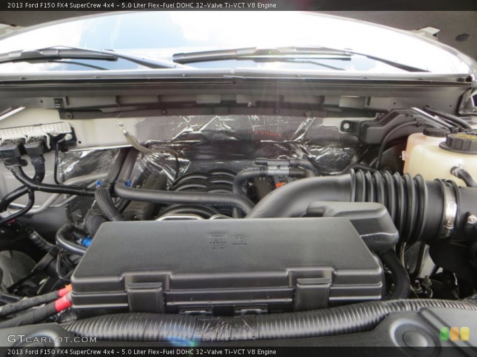 5.0 Liter Flex-Fuel DOHC 32-Valve Ti-VCT V8 Engine for the 2013 Ford F150 #81135030