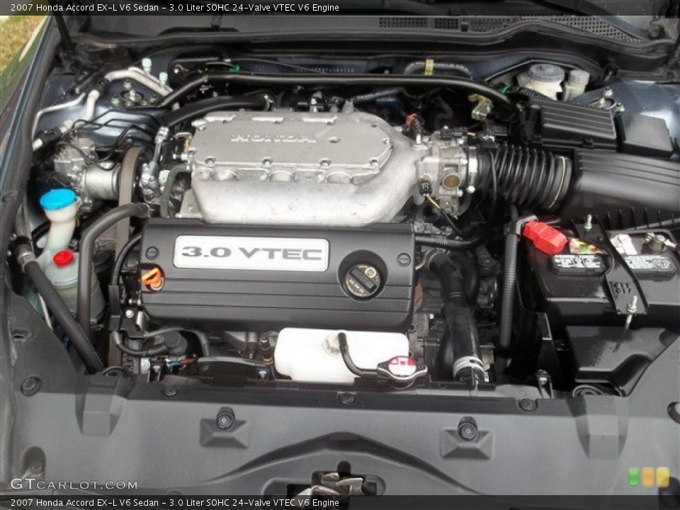 3.0 Liter SOHC 24-Valve VTEC V6 Engine for the 2007 Honda Accord #81139562