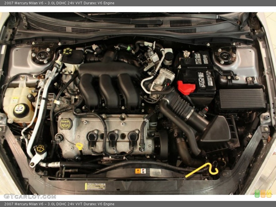 3.0L DOHC 24V VVT Duratec V6 2007 Mercury Milan Engine