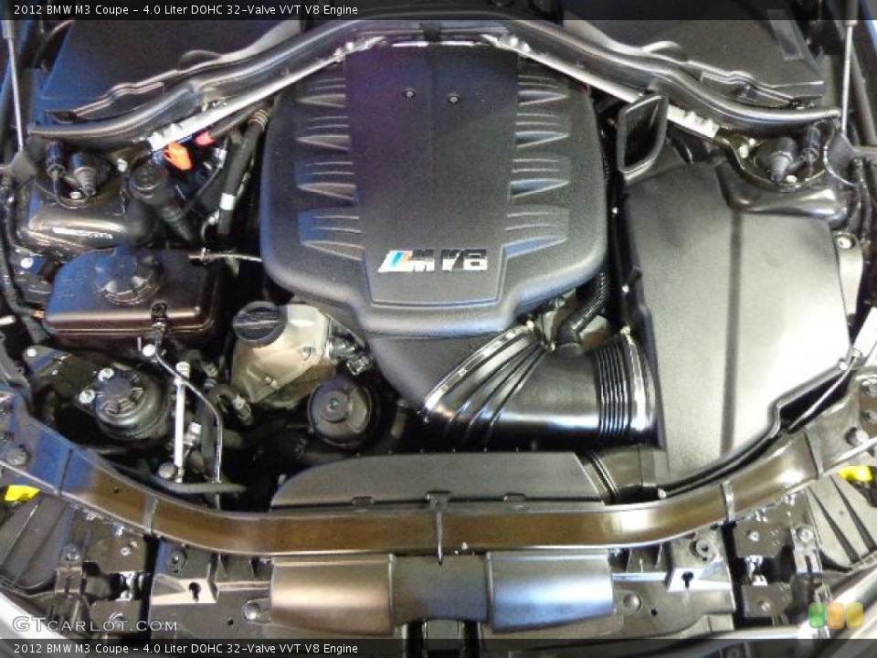 4.0 Liter DOHC 32-Valve VVT V8 Engine for the 2012 BMW M3 #81144393