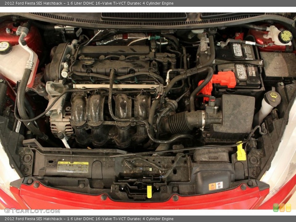 1.6 Liter DOHC 16-Valve Ti-VCT Duratec 4 Cylinder Engine for the 2012 Ford Fiesta #81146067