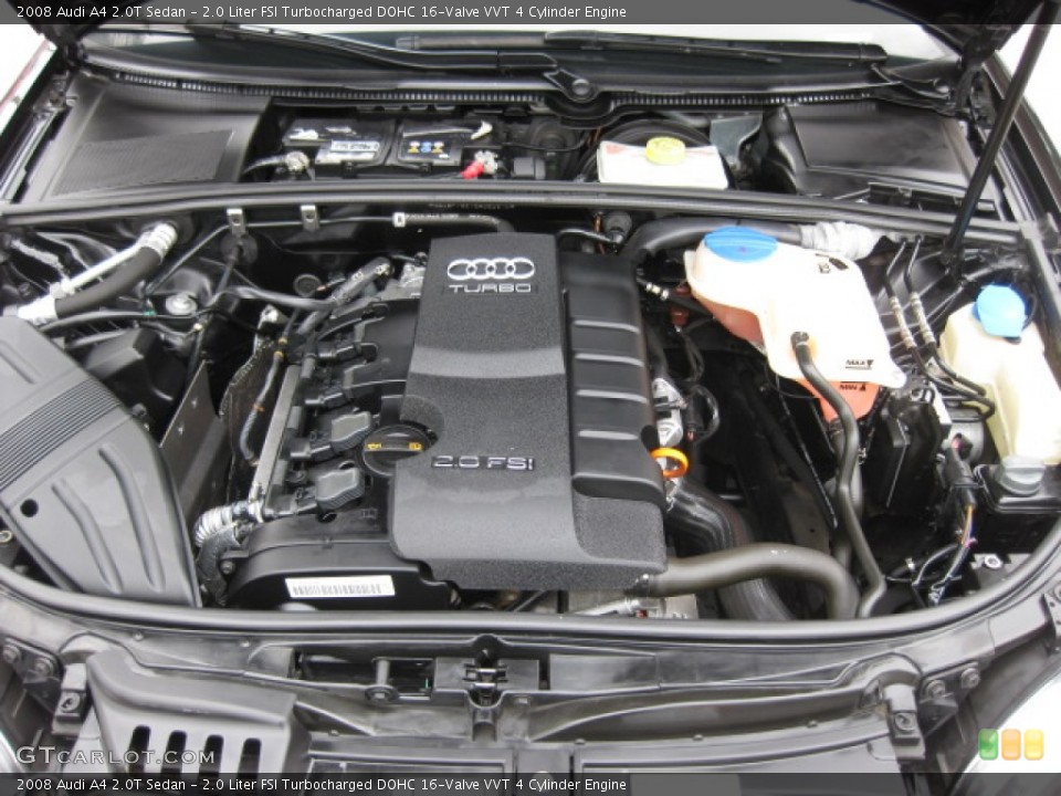 2.0 Liter FSI Turbocharged DOHC 16-Valve VVT 4 Cylinder Engine for the 2008 Audi A4 #81149430