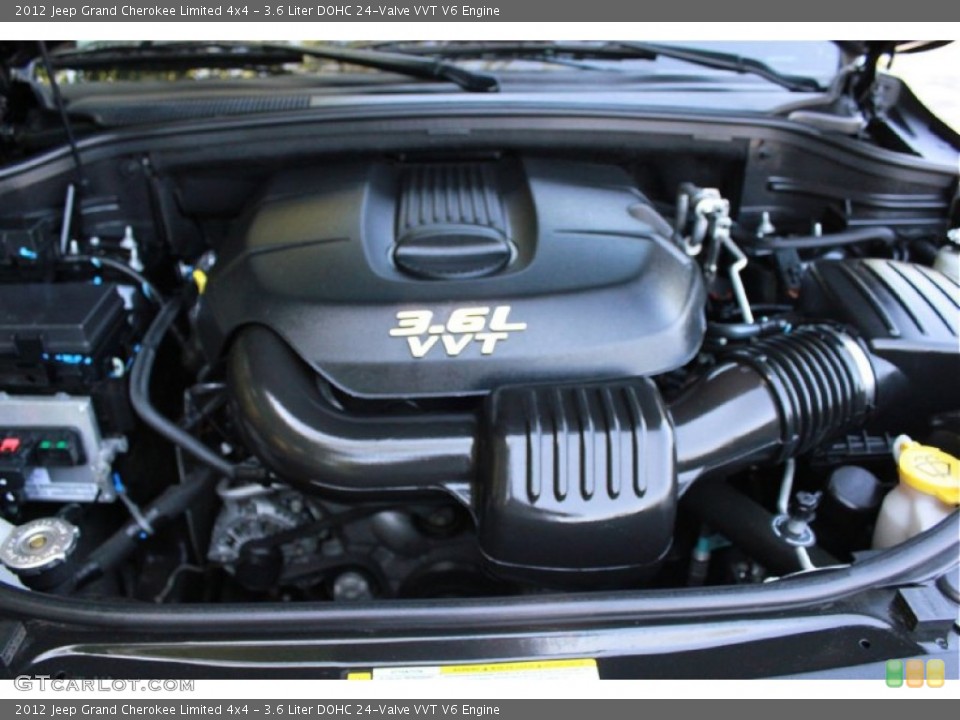 3.6 Liter DOHC 24-Valve VVT V6 Engine for the 2012 Jeep Grand Cherokee #81149817