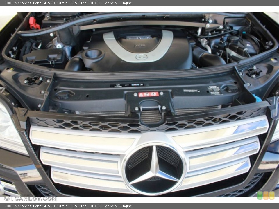 5.5 Liter DOHC 32-Valve V8 Engine for the 2008 Mercedes-Benz GL #81153749
