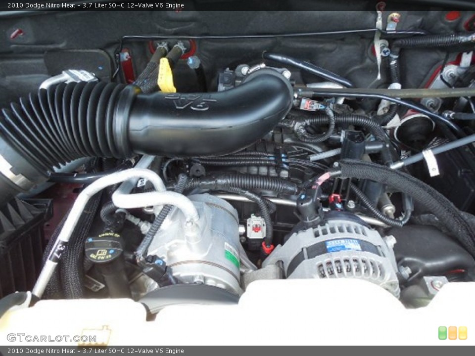 3.7 Liter SOHC 12-Valve V6 Engine for the 2010 Dodge Nitro #81164307