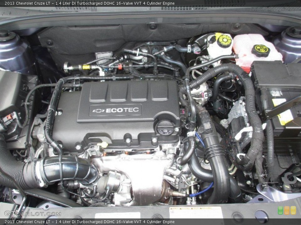1.4 Liter DI Turbocharged DOHC 16-Valve VVT 4 Cylinder Engine for the 2013 Chevrolet Cruze #81170148